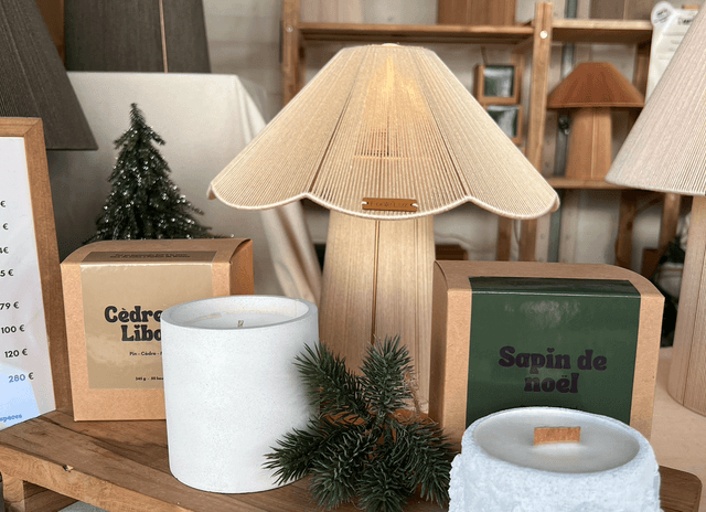 Bougie Parfumée Village de Noël - Sapin de Noël